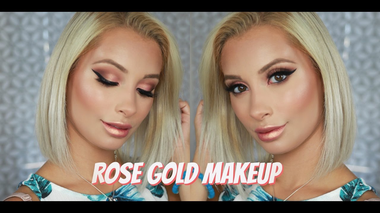 Rose Gold Makeup Tutorial | Nicol Concilio