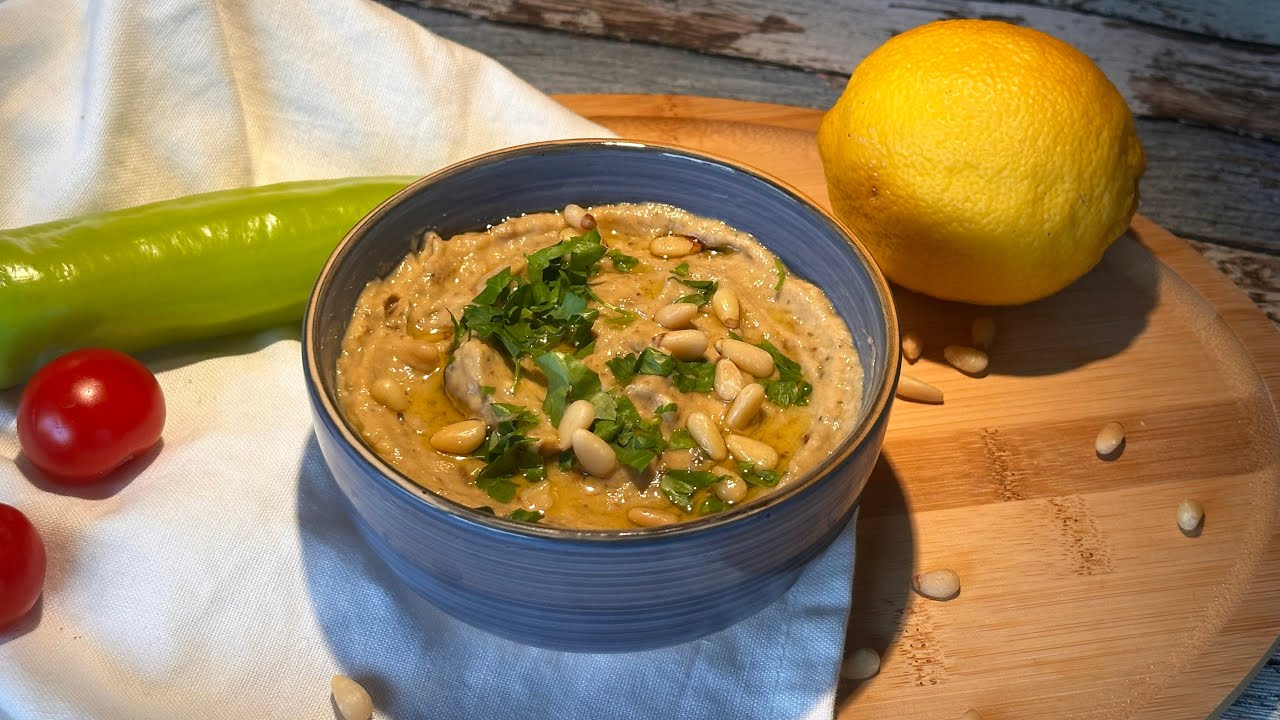 Auberginen-Dip / Baba Ganoush 🍆-  Thermomix®