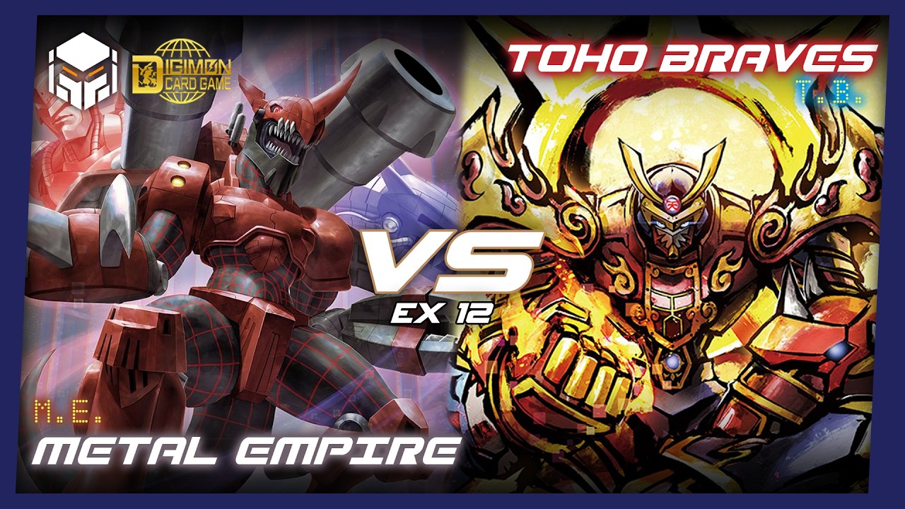 Metal Empire vs Toho Braves [Digimon Card Game & TCG EX12]