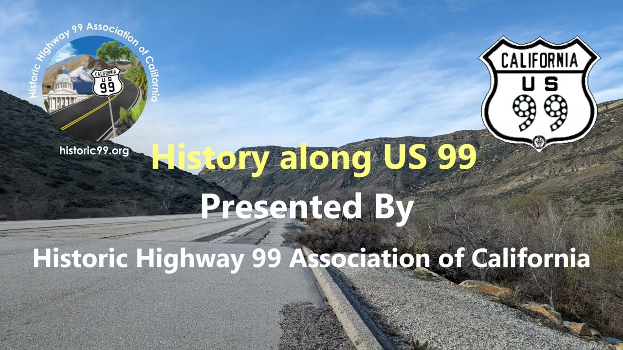 History along US 99 - Channel Change in Piru Gorge