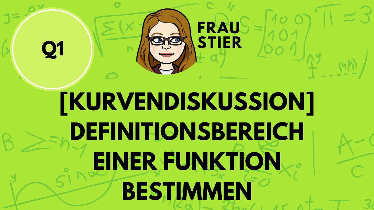 Definitionsbereich einer Funktion bestimmen