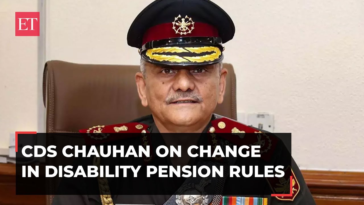 New disability pension rules will prevent misuse, says CDS General Anil Chauhan