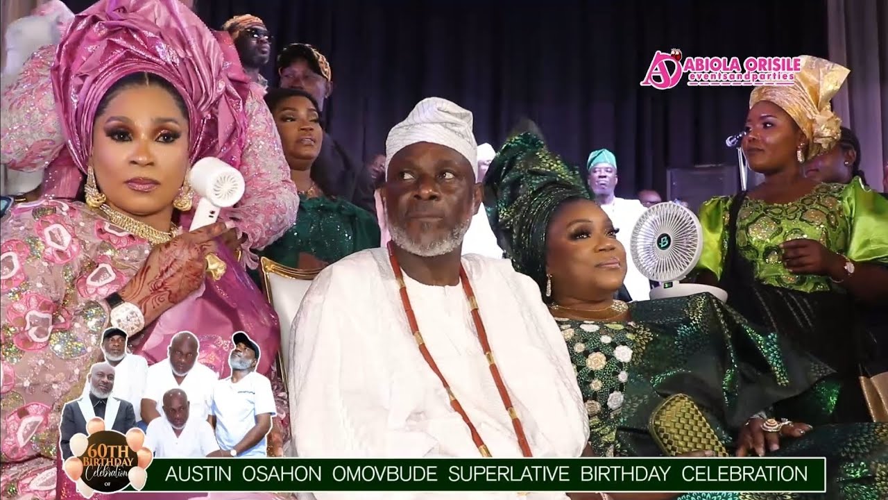Popular Lagos Automobile Dealer, Austin Osahon Omovbude, CEO of Plesant Automobile, is 60!