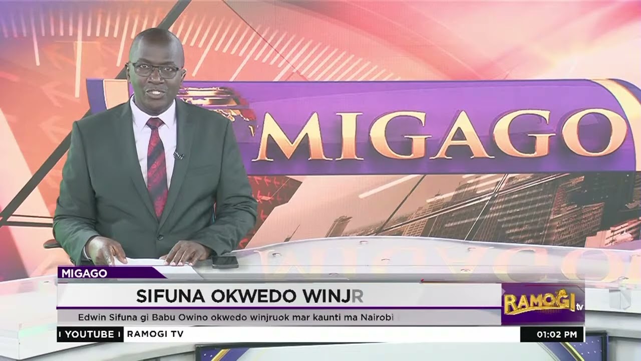 Edwin Sifuna gi Babu Owino kowedo wijruok mar kaunti ma Nairobi tiyo gi piny