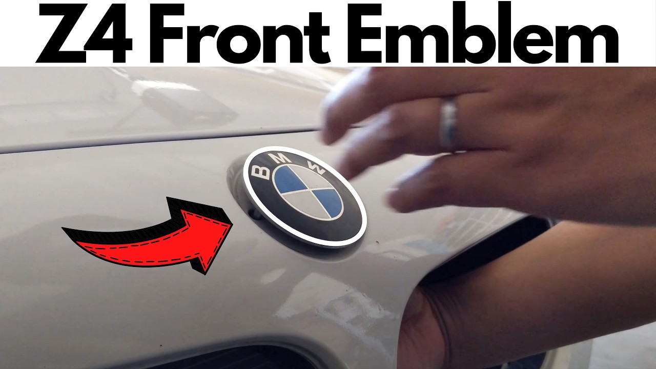 Замена передней эмблемы | BMW Z4 2003-2008