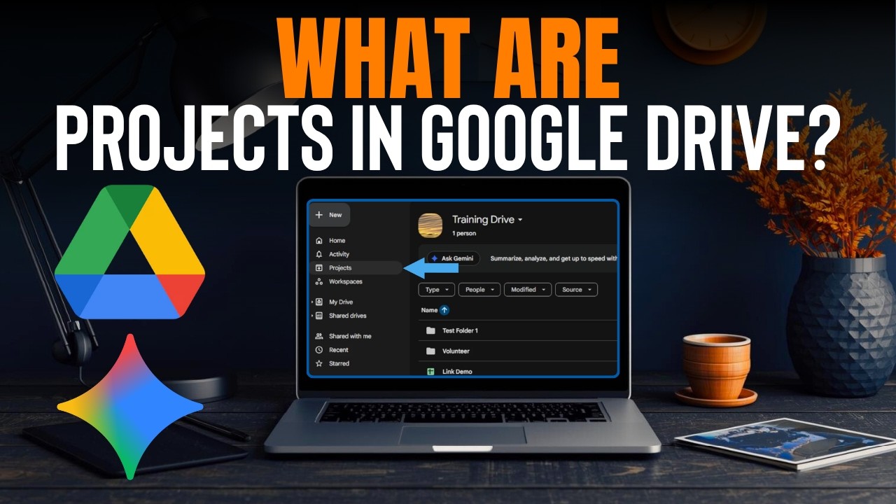 Что представляют собой проекты в Google Диск?