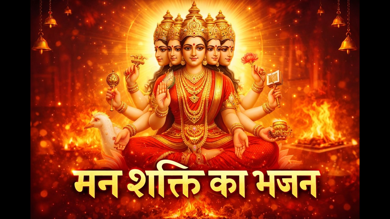 गायत्री माँ का प्रेरणादायक भजन | मन शक्ति और सत्य के मार्ग का आशीर्वाद | Gayatri Havan Bhajan