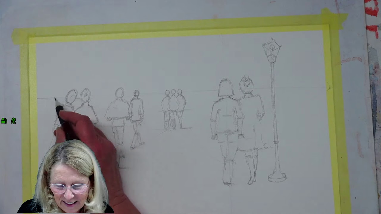 Kopie von Aquarell Menschen