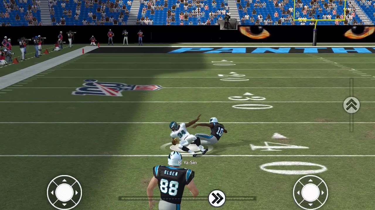 Rock ya-sin jumps really high for interception