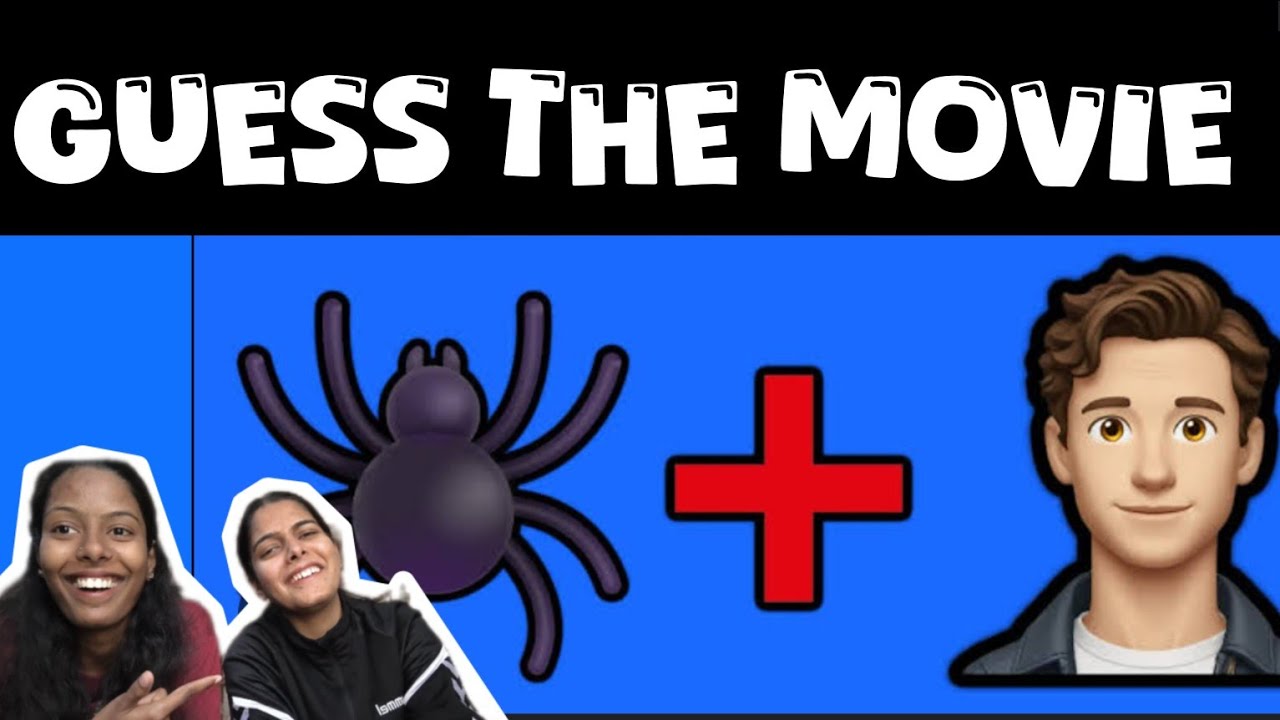 guess the movie by emoji challenge⁉️‼️😂try to guess with us 