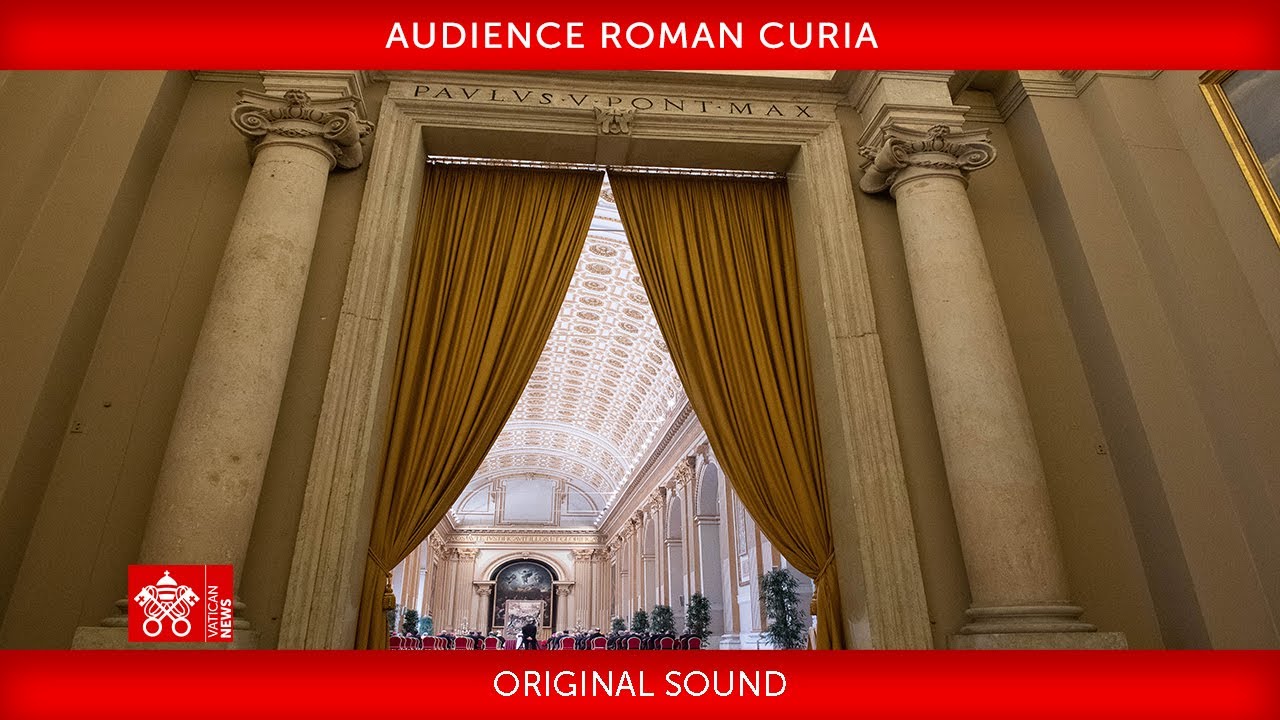 21 December 2023 Audience Roman Curia Pope Francis