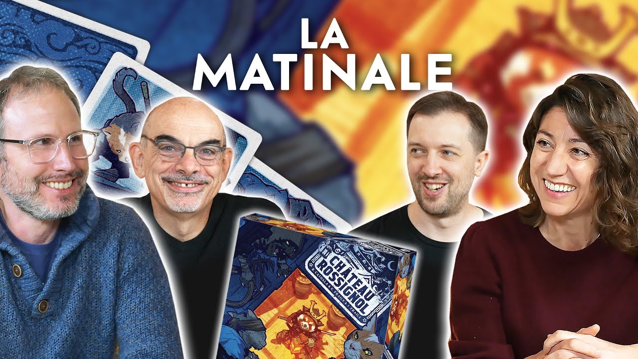 Découverte de Château Rossignol avec Bruno Cathala, Vincent Dutrait, Eliette et Jeremy Fraile