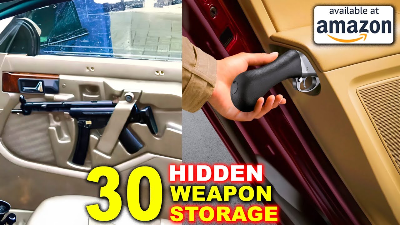 30 Incredible Weapon Storage Solutions on Amazon | Unexpected Ways to Secure Your Weapons