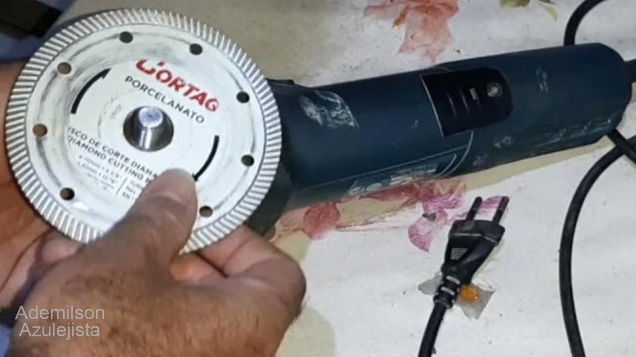 Como Usar Disco De Serra Mármore Na Esmerilhadeira