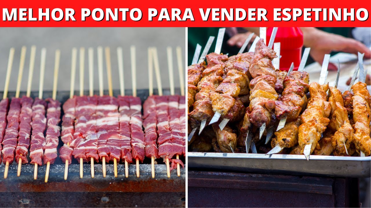 PONTO PARA VENDER ESPETINHO: Melhores lugares para trabalhar