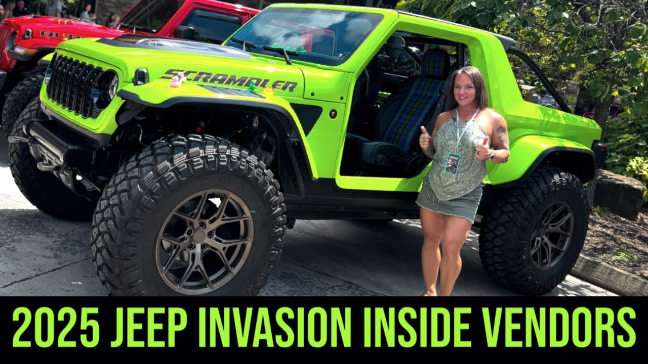 Inside the 2025 Great Smoky Mountain Jeep Invasion | Indoor Vendors Walkthrough