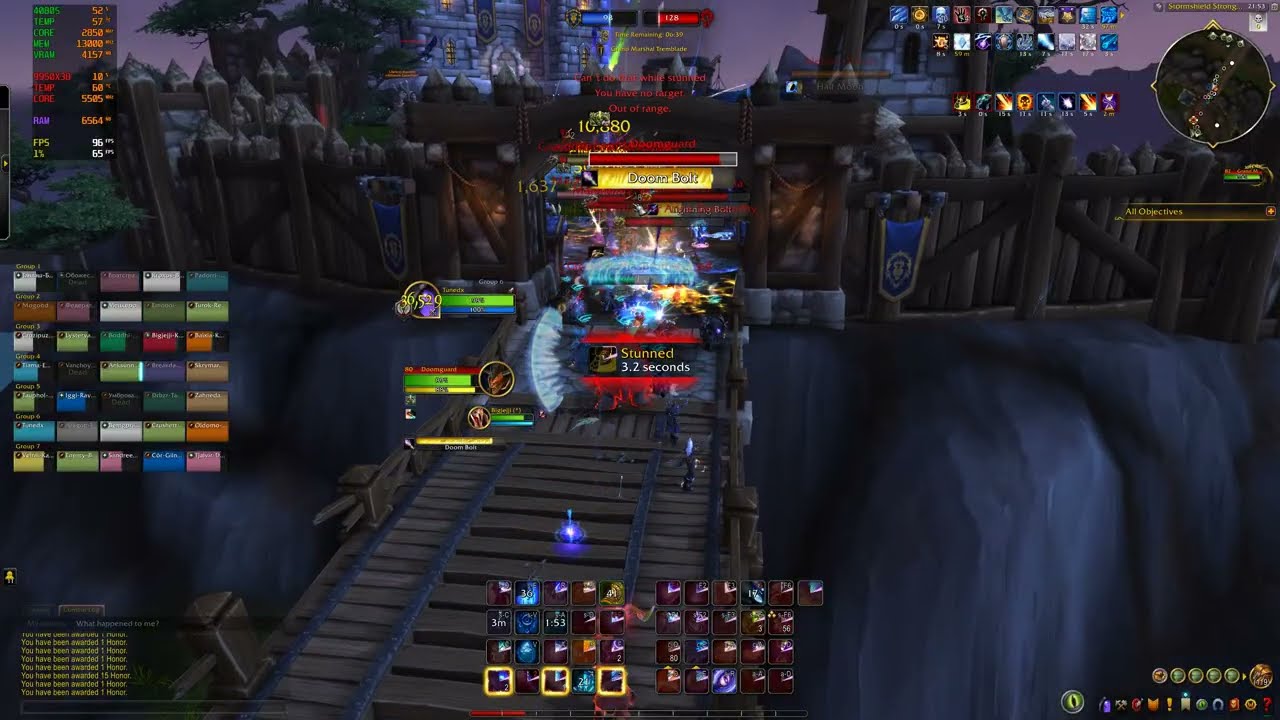 World of Warcraft  - Ashran EBG - It's so SMOOTH! - 9950X3D + 4080S Tuned / OC