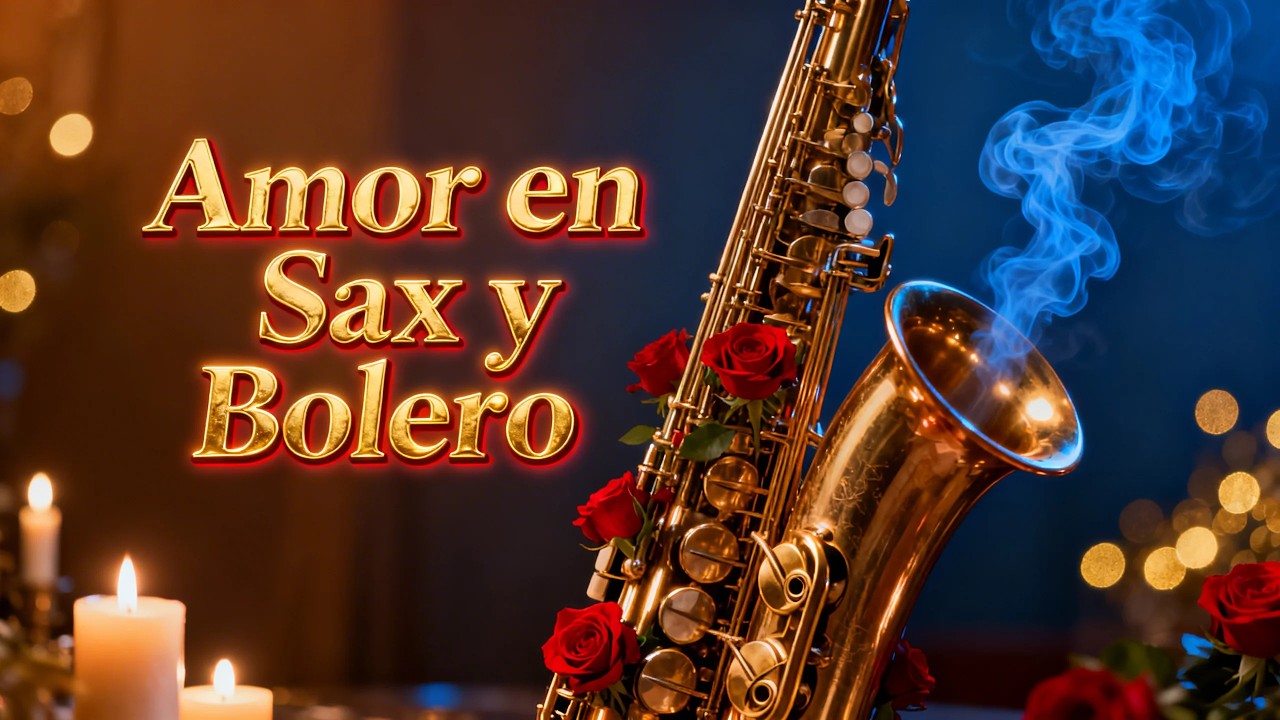 🎷 Amor en Sax y Bolero EN VIVO 🔴 Música Instrumental Latina para Noches Románticas