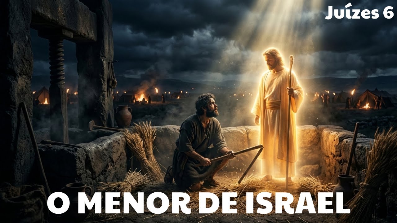 Juízes 6: Gideão: Um herói pequeno, medroso e improvável