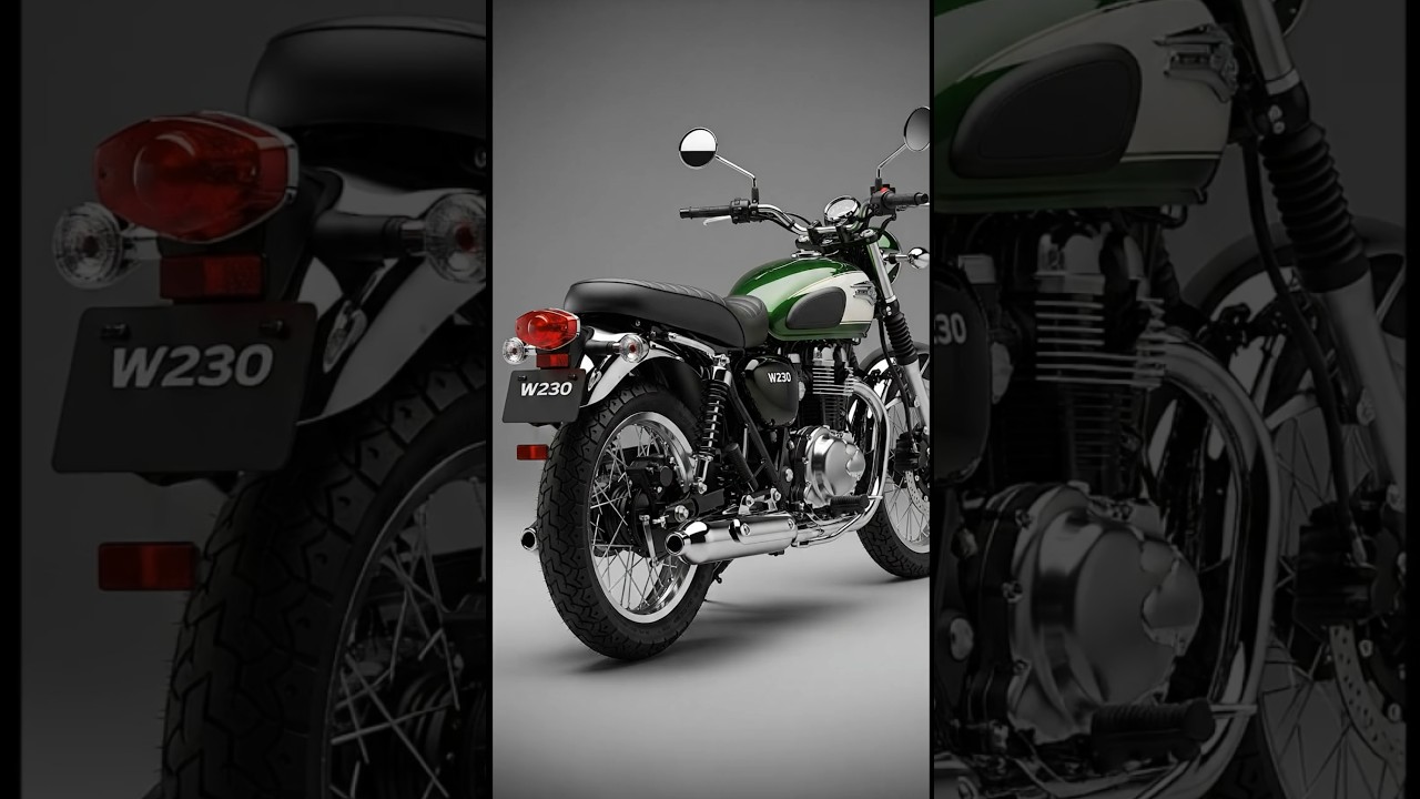 New 2026 Kawasaki W200 – Timeless Retro Design with Smooth Modern Ride