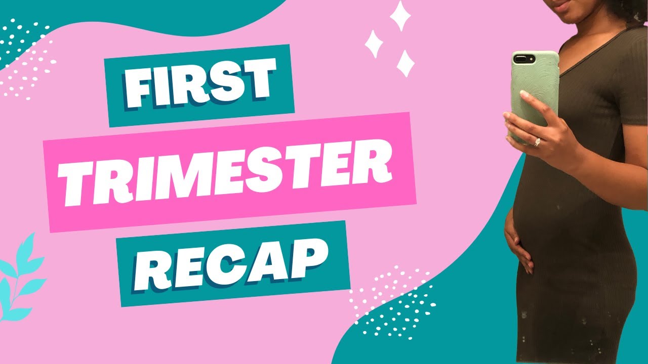 First Trimester Recap | No Pregnancy Symptoms?! How I found out, Weight Gain, and more | TTC Journey