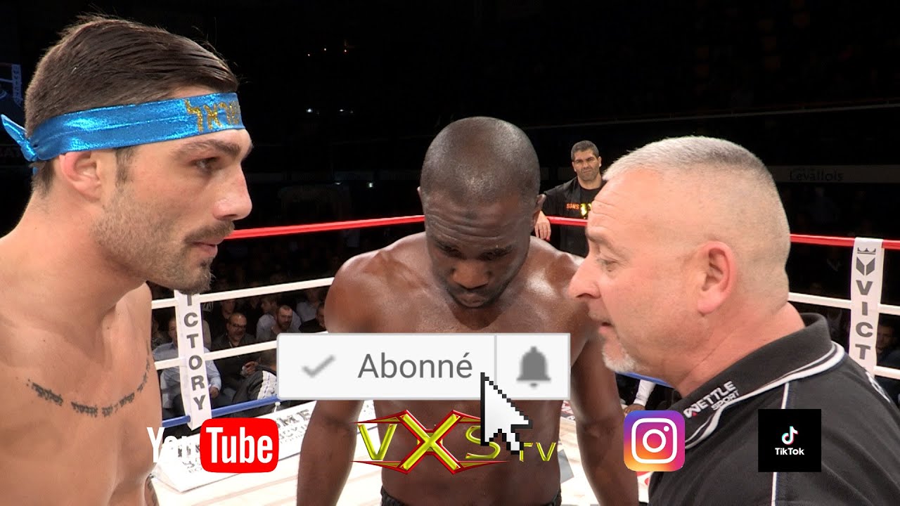 Abdallah MABEL vs Johann FAUVEAU By @vxstv  #VICTORY #Levallois