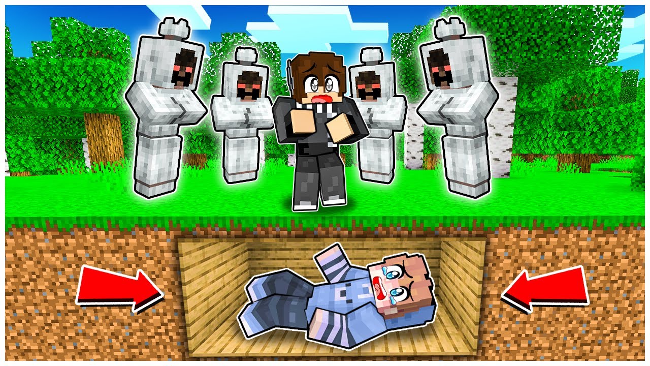DICULIK POCONG MERAH MENGERIKAN DI MINECRAFT❗❗