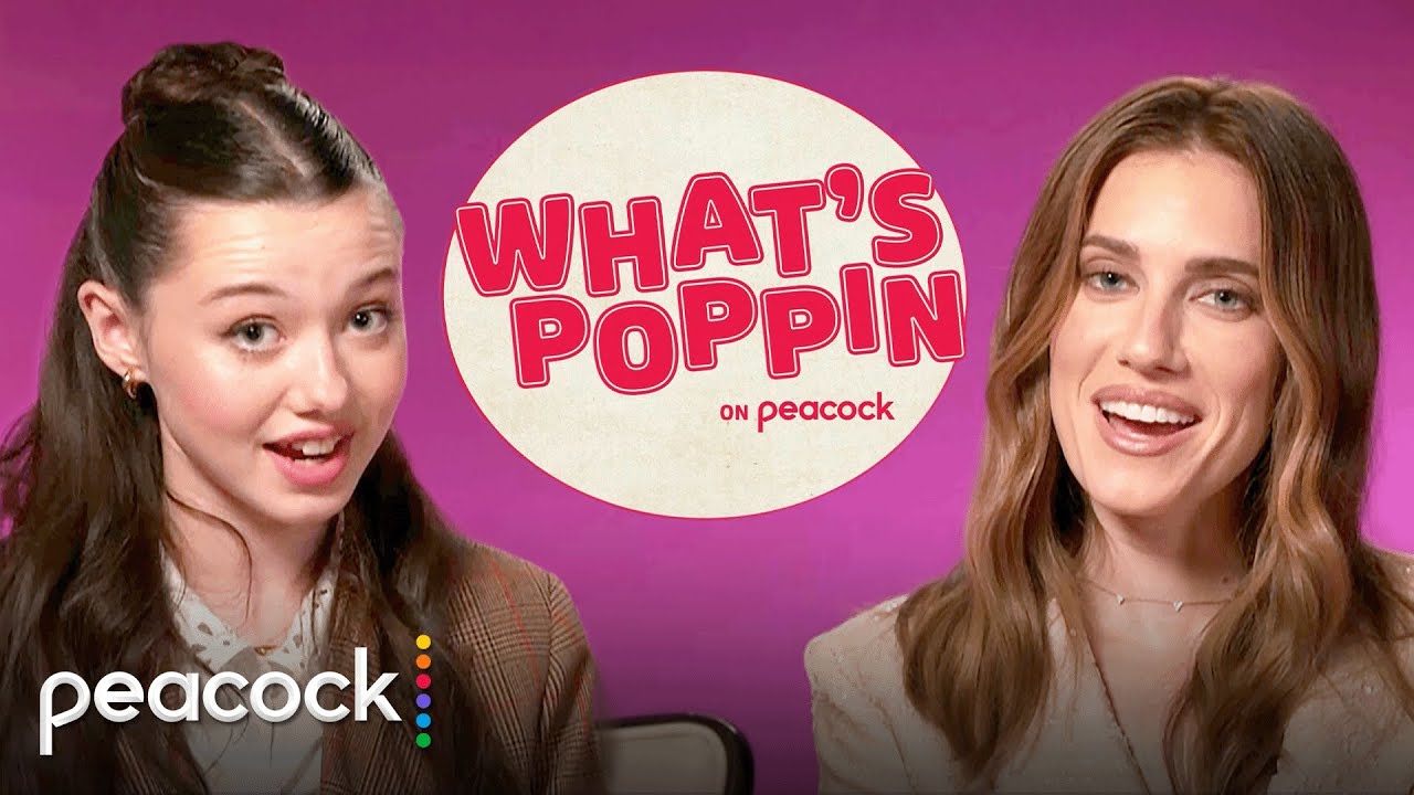 M3GAN 2.0 | Allison Williams and Violet McGraw Talk M3GAN’s Best Features & More | What's Poppin