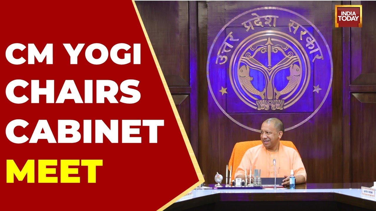 UP CM Yogi Adityanath Chairs Cabinet Meeting in Lucknow | India Today News