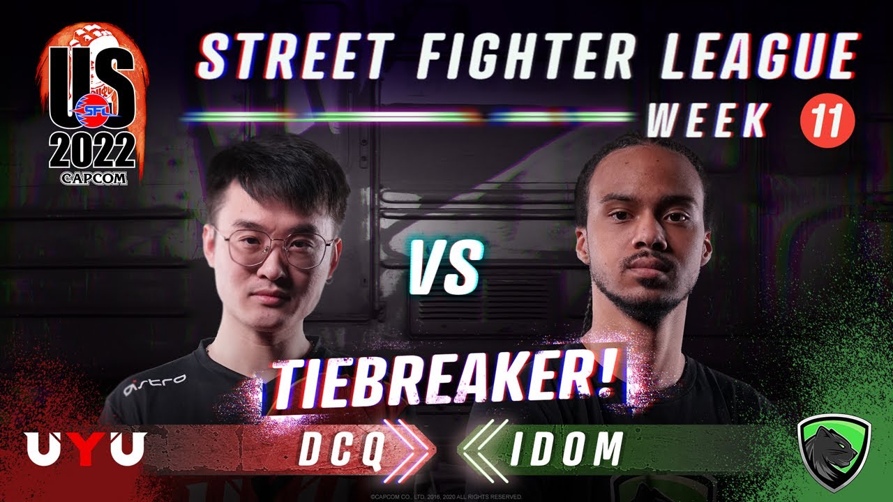 DCQ (Urien) vs. iDom (Poison) - FT1 - Street Fighter League Pro-US 2022 Week 11