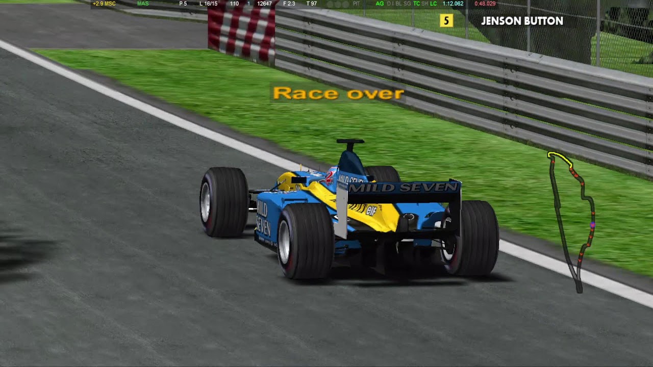 F1 2002 / Fighting with Schumacher / Part 2