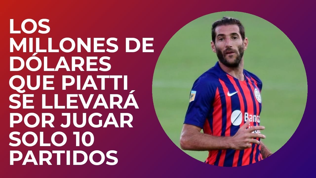 La millonaria  cifra que deber&aacute; pagarle San Lorenzo a Piatti