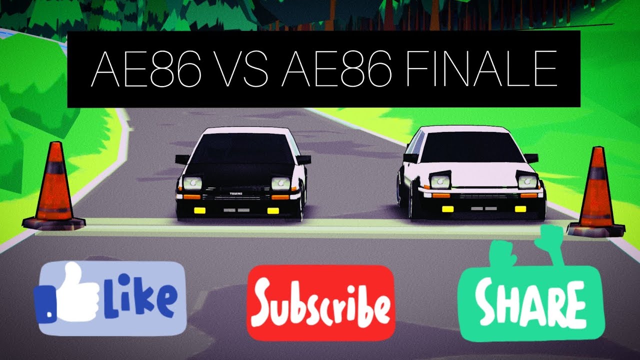 FR Legends × Initial D Final Stage: AE86 VS AE86 FINALE
