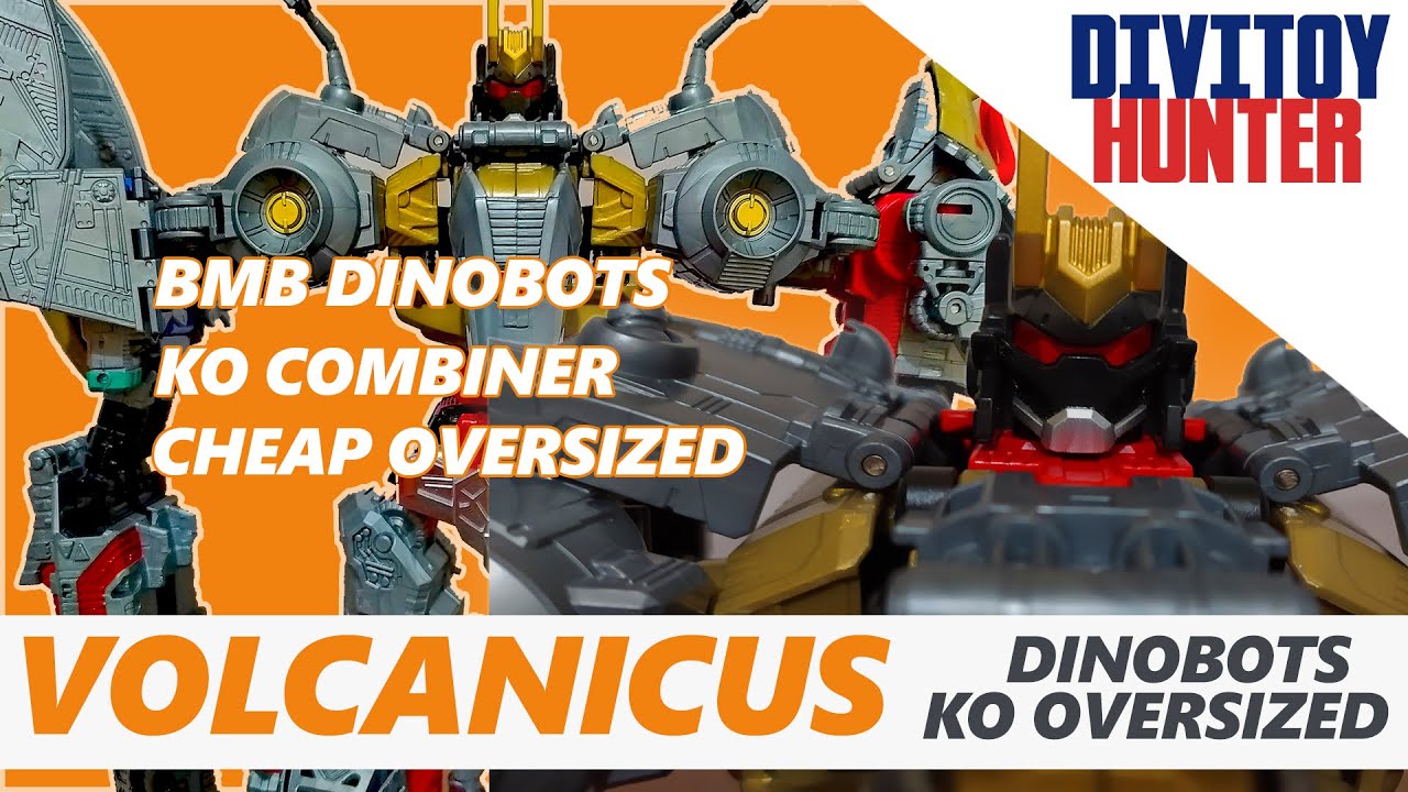 VOLCANICUS BMB KO OVERSIZED DINOBOTS