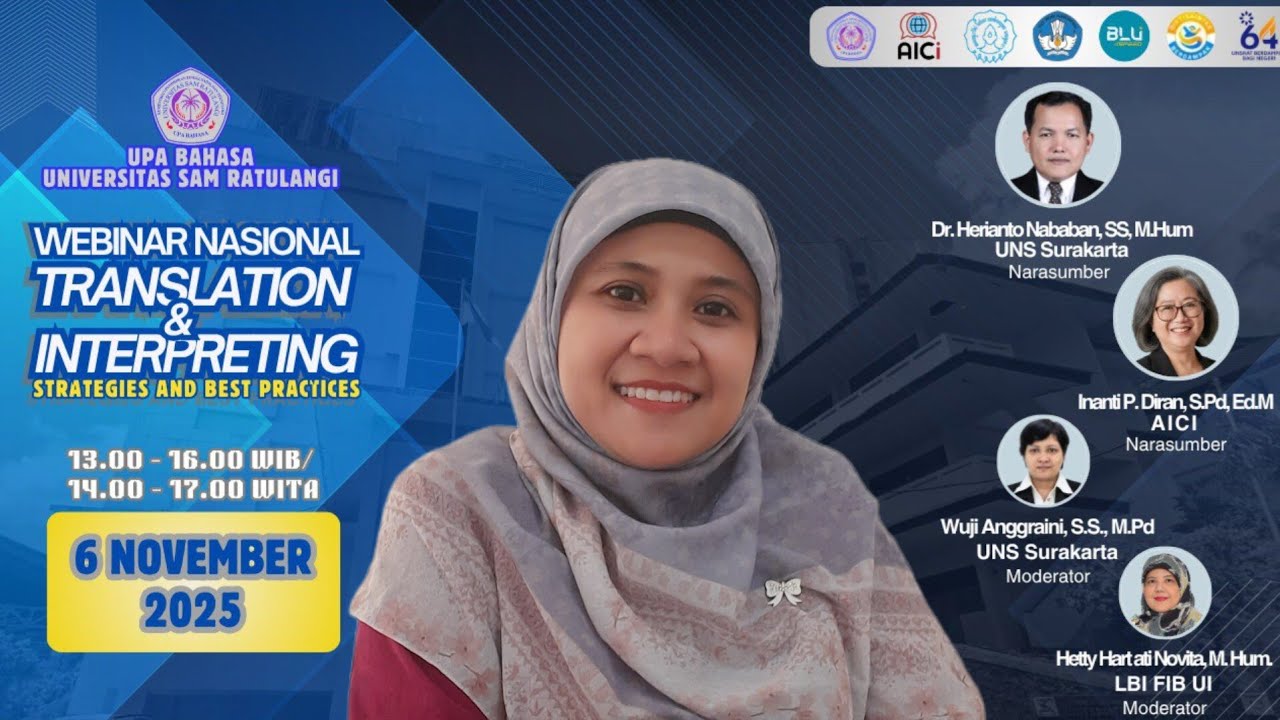 LIVE Webinar Penerjemahan