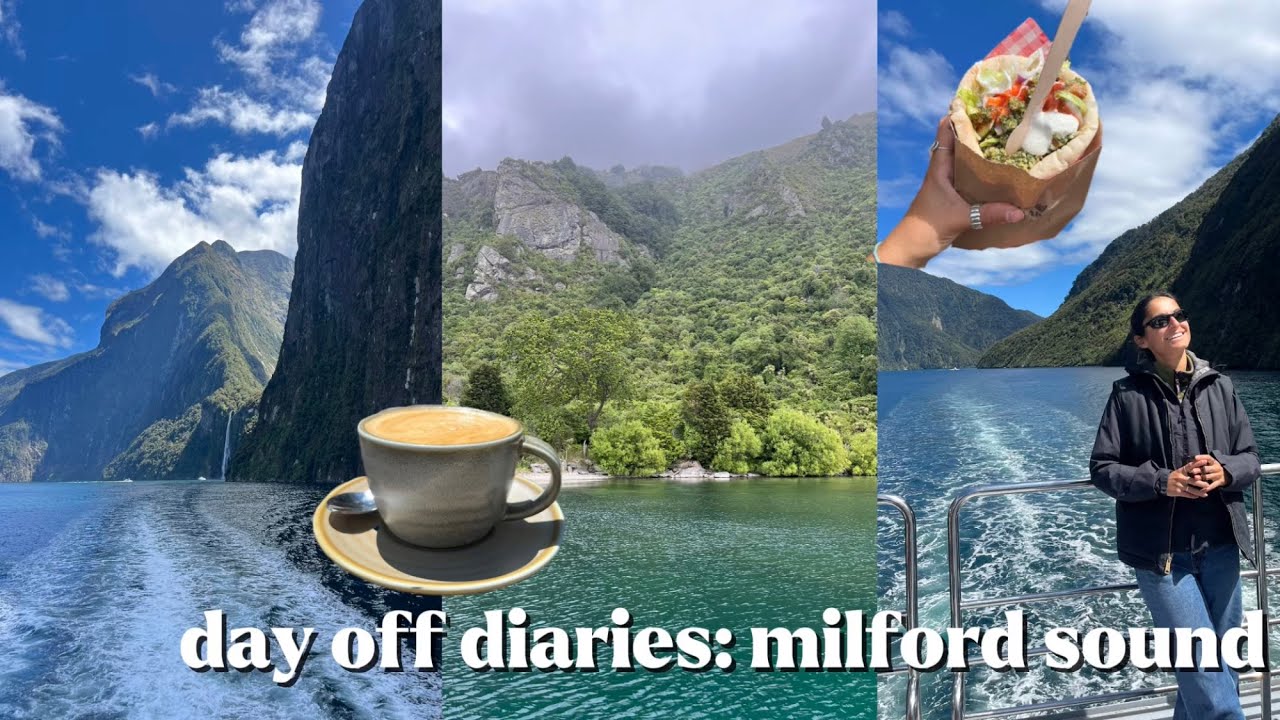 exploring nz: milford sound roadtrip, boat trip, hiking, brunch etc. 