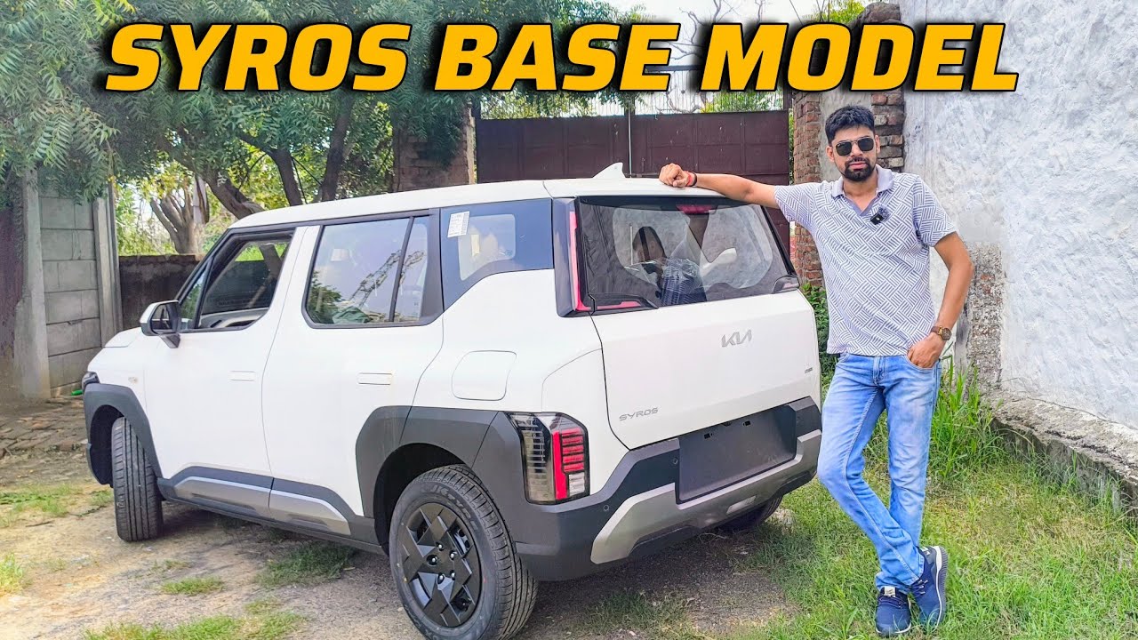 Kia Syros HTK ✅ इसने तो Base Model की परिभाषा ही बदल दी