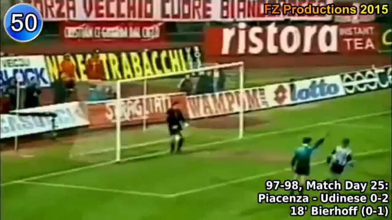 Oliver Bierhoff - 102 goals in Serie A (part 2/3): 33-78 (Udinese, Milan 1997-1999)