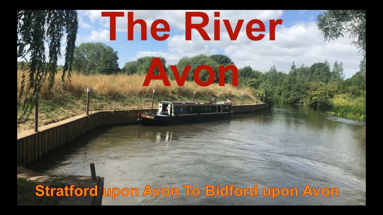 The River Avon, Stratford upon Avon to Bidford upon Avon. Narrowboat Precious Jet with Gardner 2LW