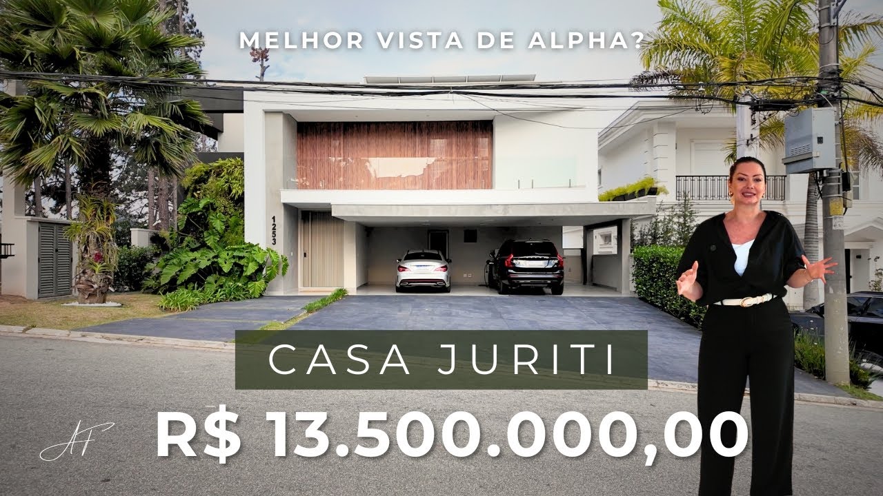 Casa de Cinema no Alphaville 10 | Porteira Fechada, Vista Verde e Lazer Premium 🤩