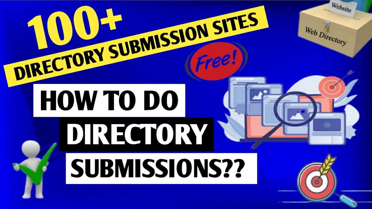 How to do directory submissions | Approval- 100% |100+ Free Directory submission sites | Series-1 |