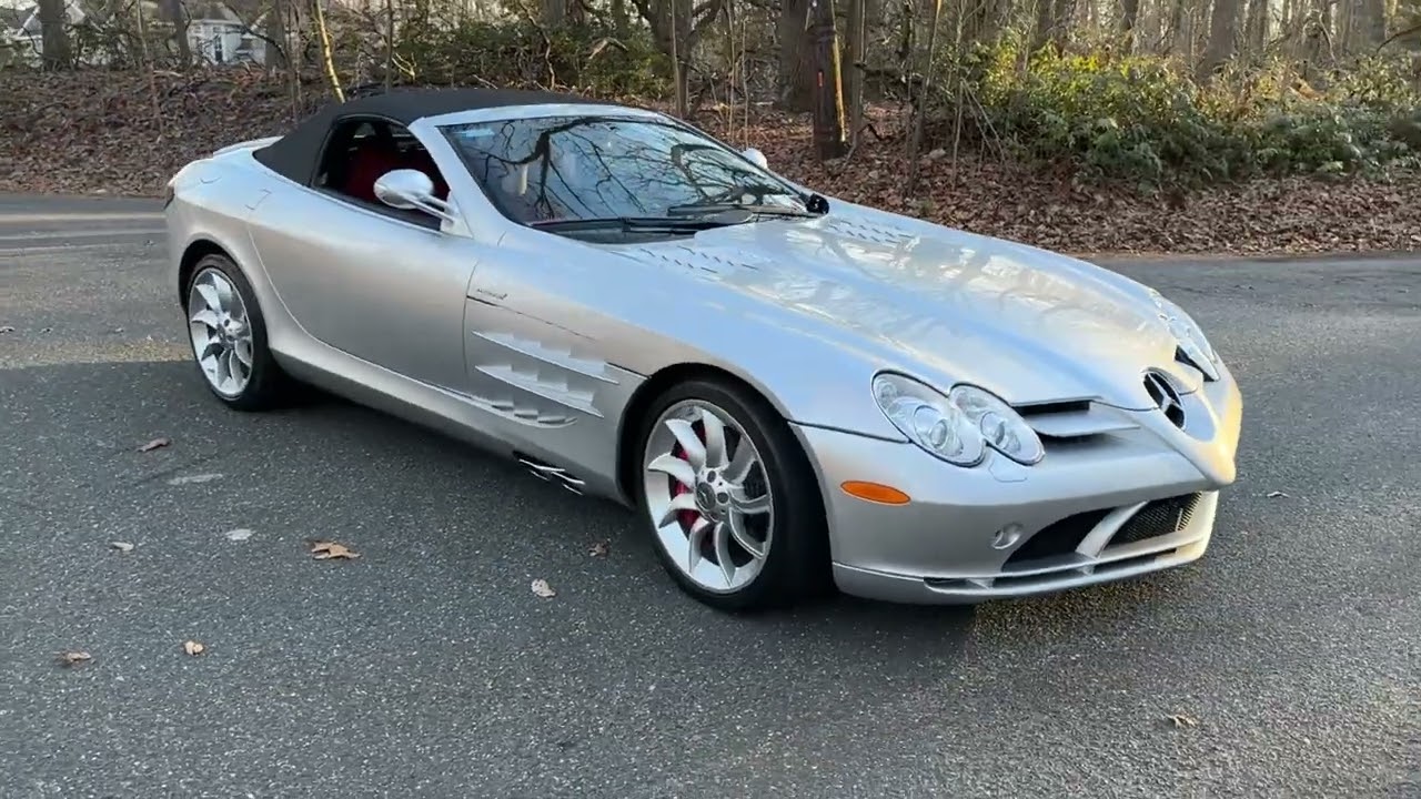 2008 Mercedes SLR McLaren Roadster Road Test Passenger POV