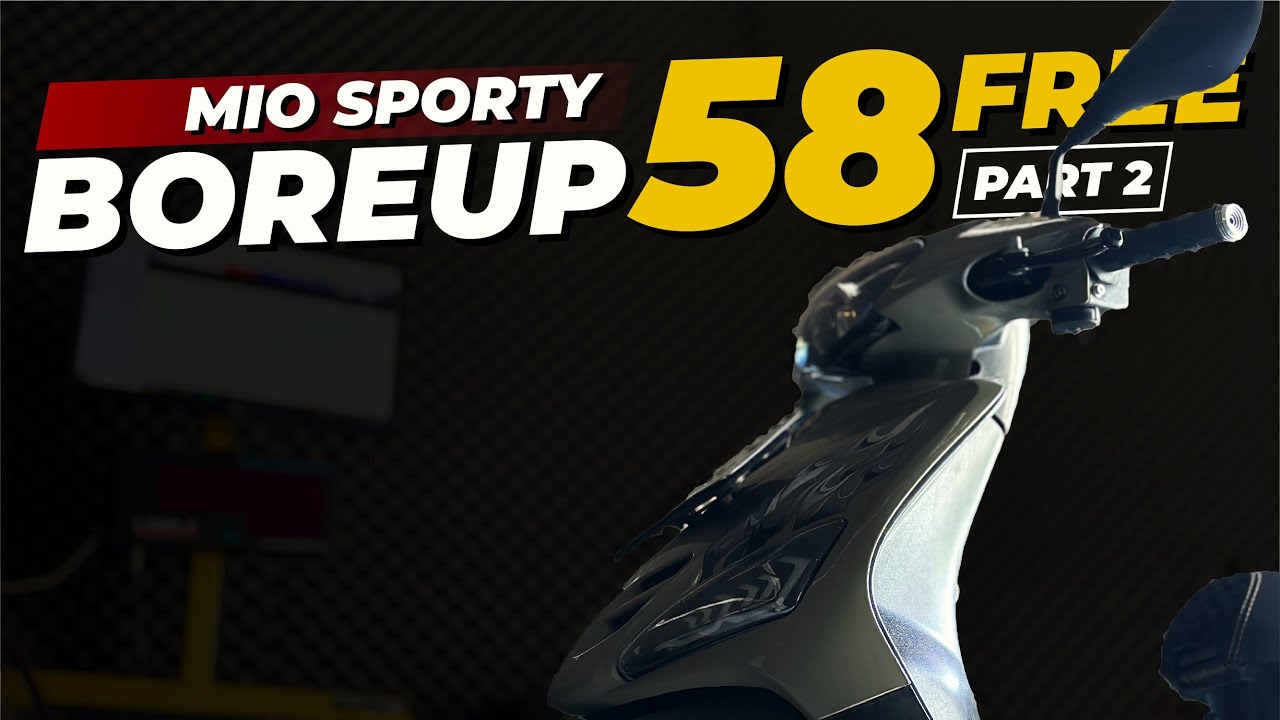 PART 2 MIO SPORTY SPEK 58 FREE | KARENA SUDAH TERMASUK SPEK EXTREME JADI HITUNGAN NYA HARUS DETAIL!