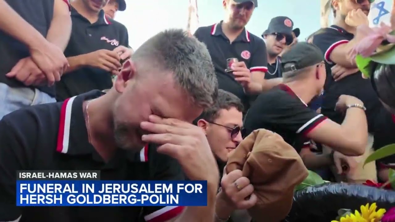 'We failed you': Parents of Hersh Goldberg-Polin speak at funeral