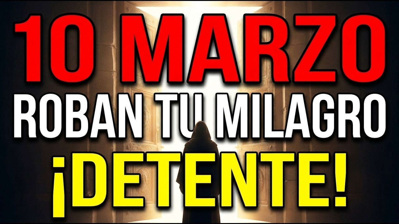 10 DE MARZO: MIGUEL ADVIERTE: EL TRAIDOR ESPERA QUE TE VAYAS PARA ROBAR TU MILAGRO HOY...