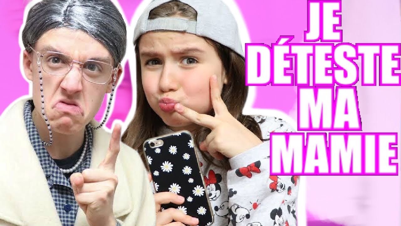 MA MAMIE HORRIBLE DÉBARQUE ! [SKETCH HUMOUR]