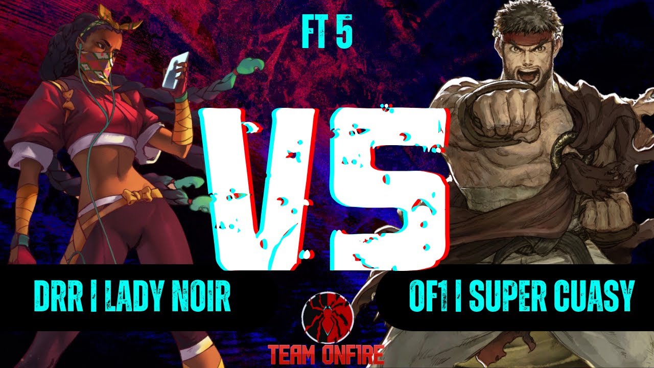 FORJANDO LEYENDAS #1 FT 5 Lady Noir VS Super Cuasy | STREET FIGHTER 6