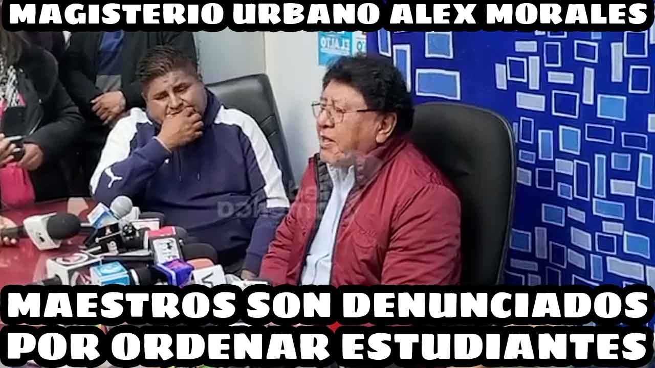 DIRIGENTE MAGISTERIO URBANO ALEX MORALES RECHSAZAN MUNICIPALIZACIÓN DE LA EDUCACIÓN..