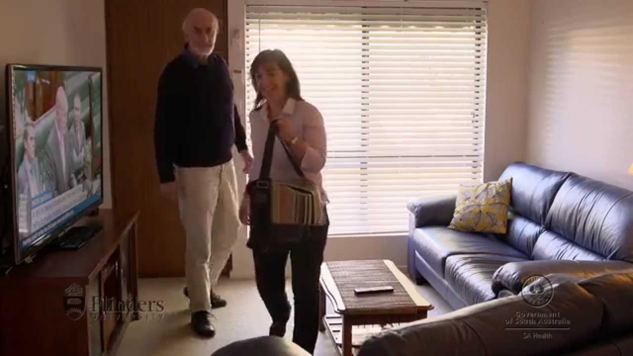 Tele-Rehabilitation in the Home - iPad set up in the patient’s home