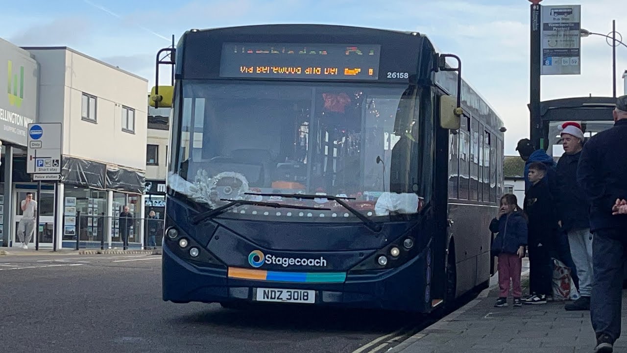 Thrash | Stagecoach South | NDZ 3018 26158 | D1 to Hambledon